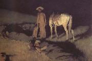 Frederic Remington, In from the Night Herd (mk43)